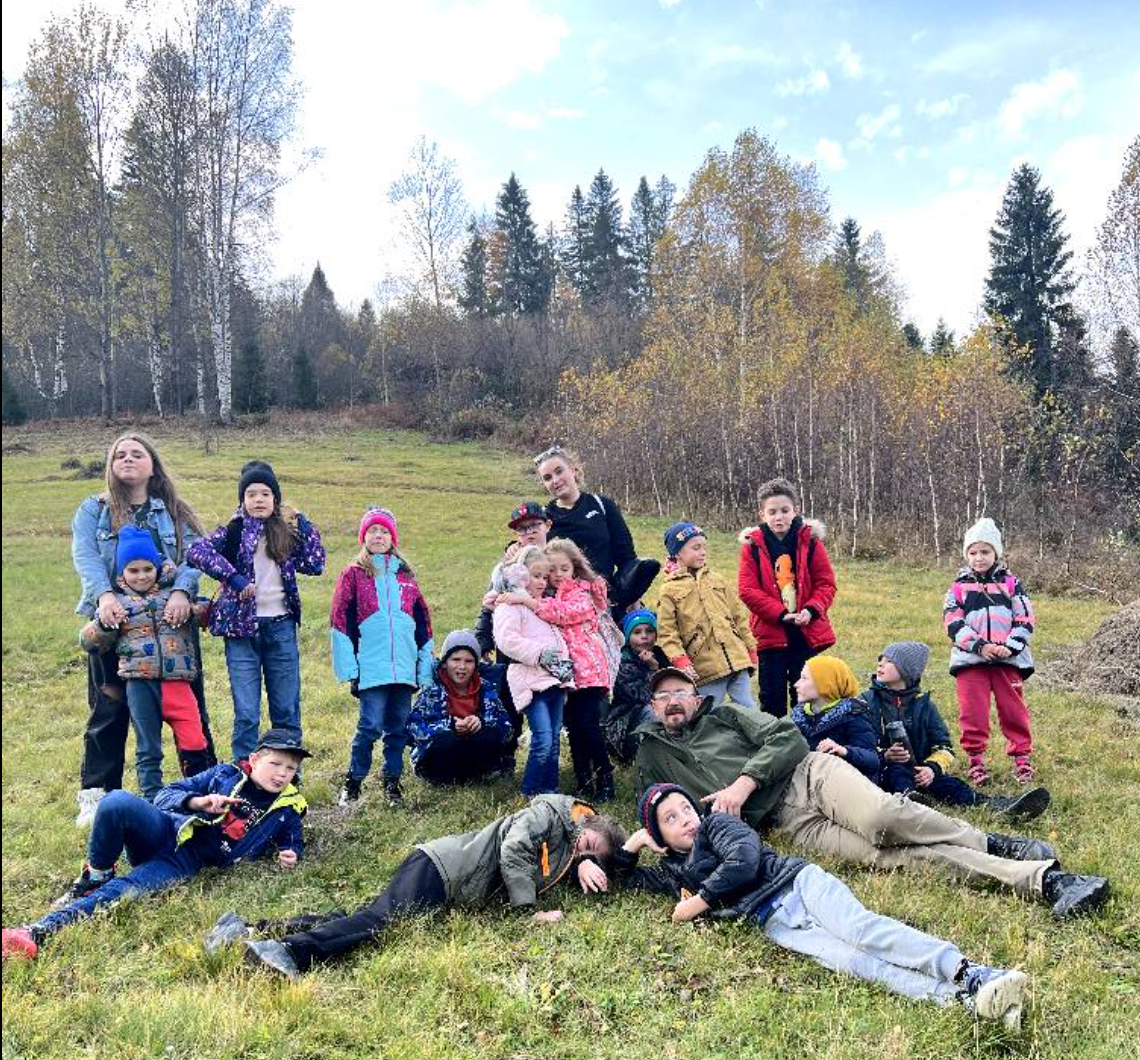 Табір у Карпатах