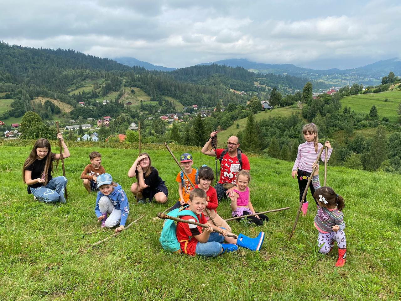 Виїздний англомовний осінній табір - «Autumn in colours» у Прикарпатті
